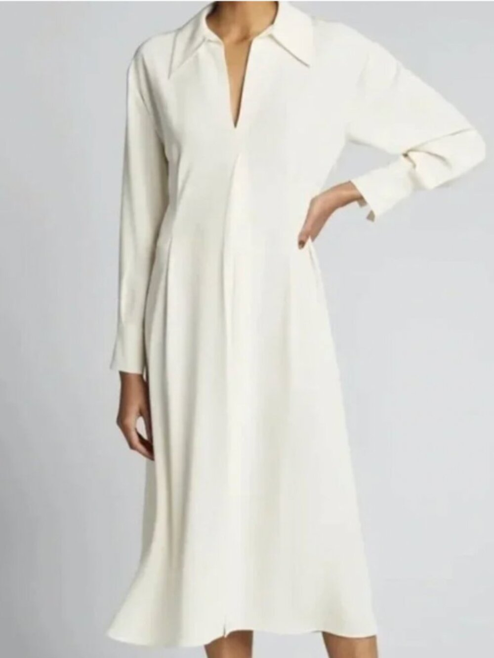 NWT Vince Long Sleeve Midi Dress
